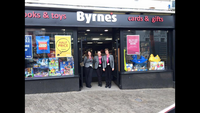 Byrnes toy shop in Gorey.