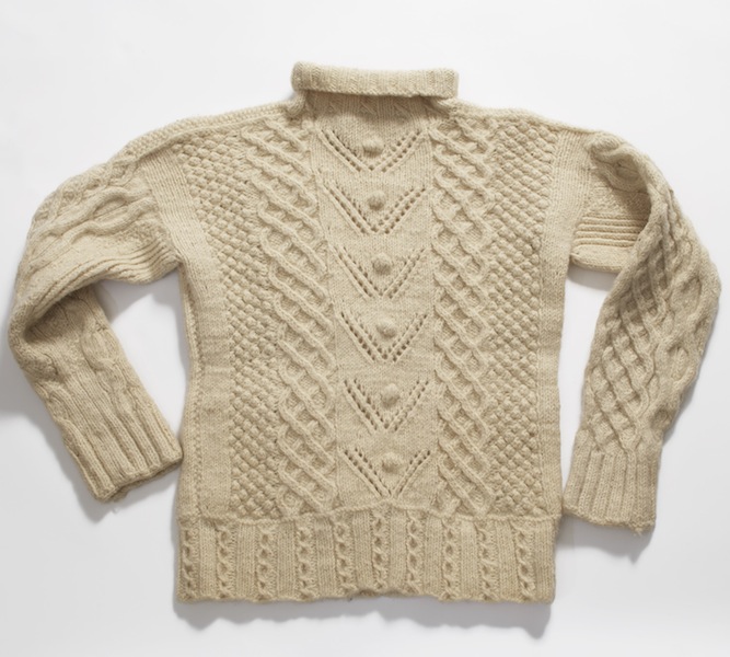 Aran jumper great design