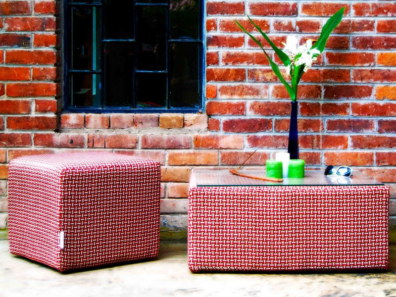 Furniture produced from waste.
