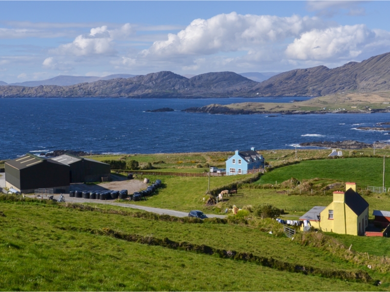 A view of the Beara Peninsula.