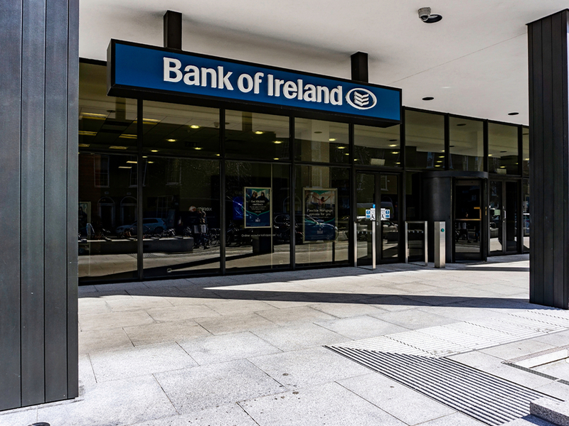 Bank of Ireland branch, Baggot Street Dublin.