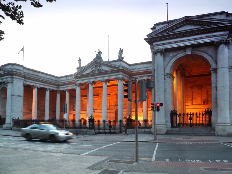 Bank of Ireland's House of Lords building in Dublin.