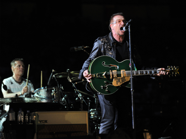 Bono from rock band U2.