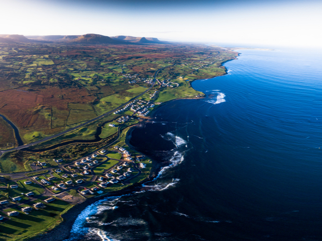 Beautiful Donegal coastline.