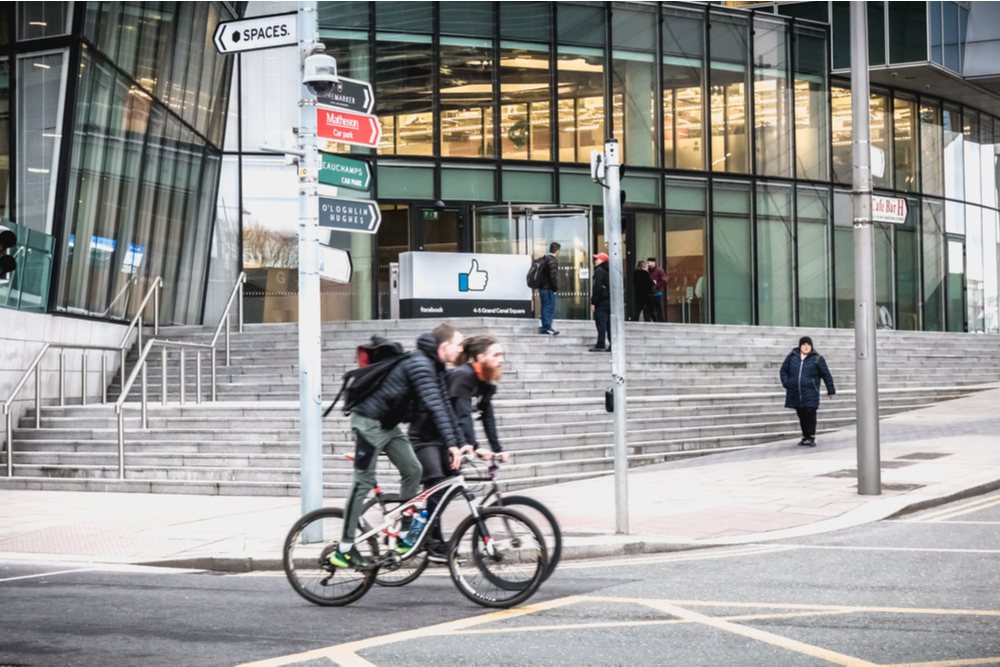 cyclists in Dublin.