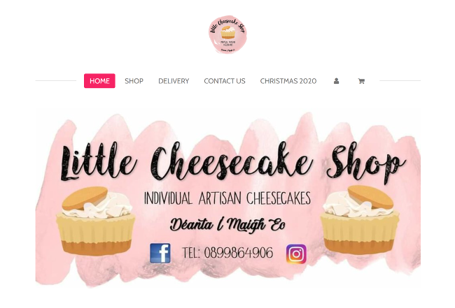 Little Cheesecake Shop online.
