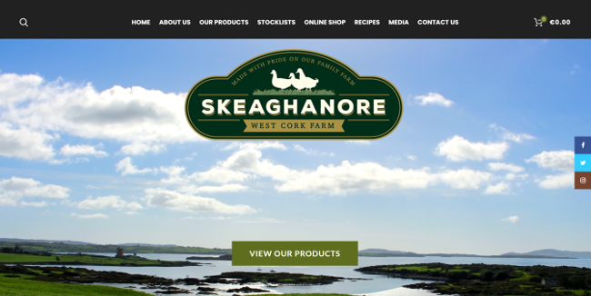 Skeaghanore farm website.