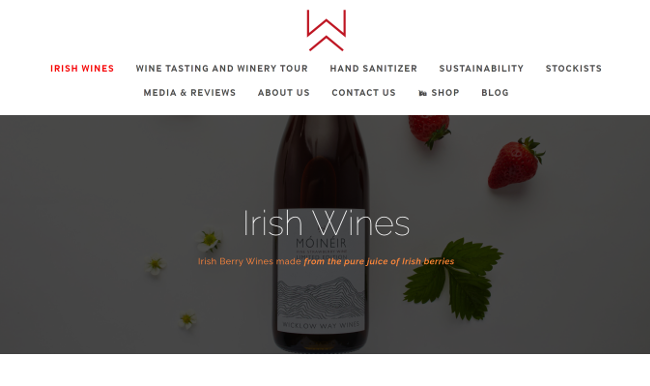 Wicklow Way wines website.