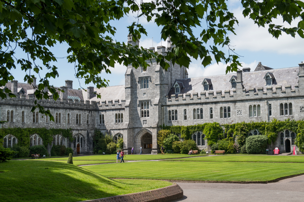 University College Cork on a sunny day.