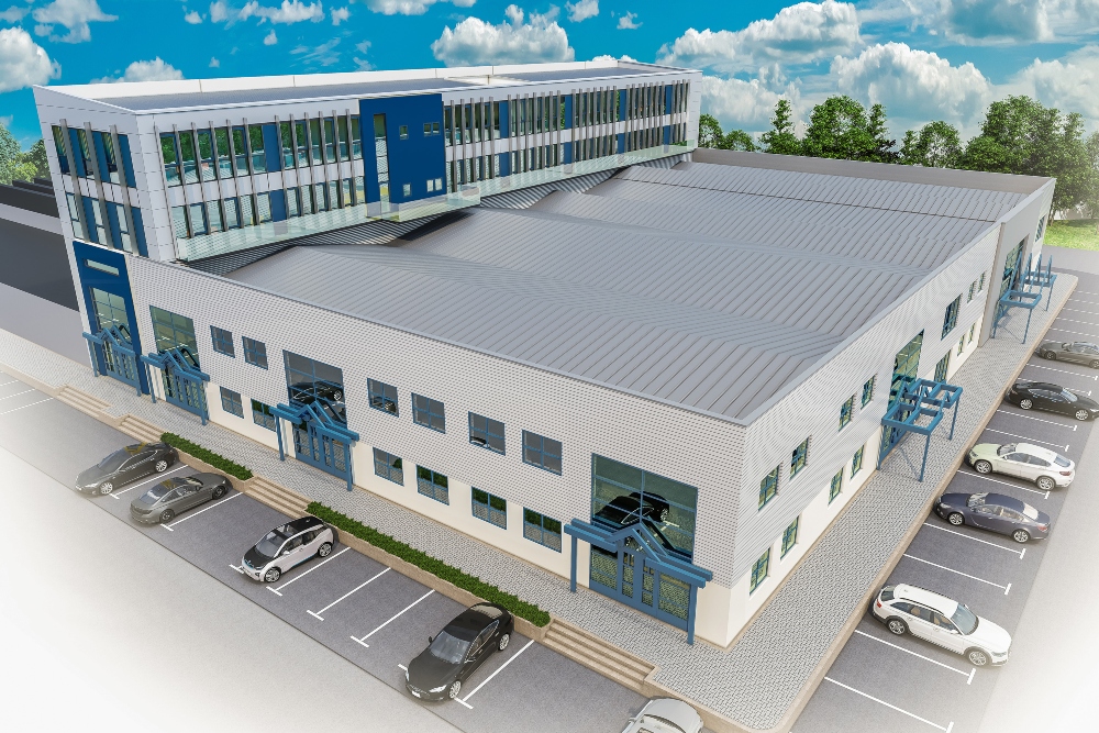 Artist's impression of the proposed new AcademyWest facility in Galway, Ireland.