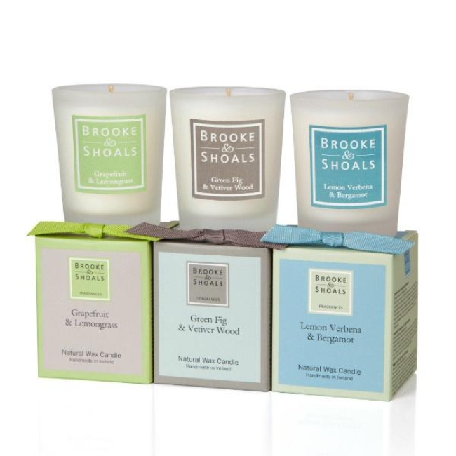 Brooke & Shoals candle products.