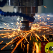 CNC lathe milling machine.