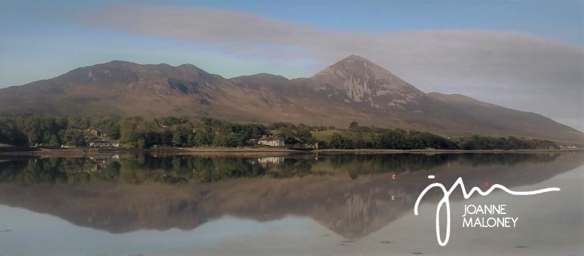 Lake and mountains in Mayo.