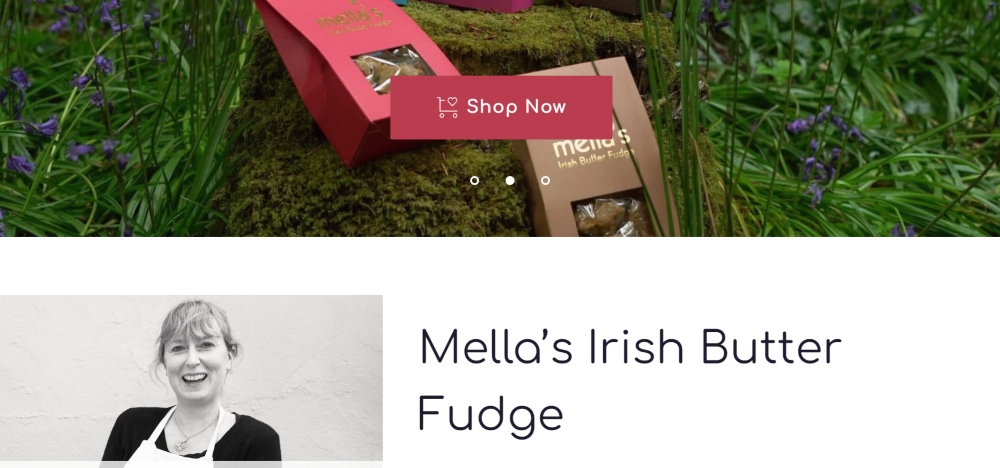 Mella's Fudge website.