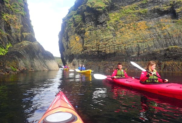 Atlantic Sea Kayaking in Cork.