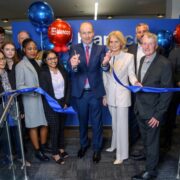 Ribbon cutting ceremony in Cork.