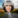 Woman wearing a beanie hat inset on image of a road in Donegal.