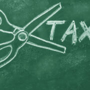scissors cut taxes.