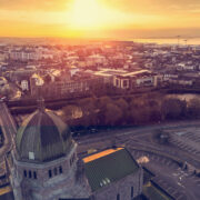 Sunrise in Galway.