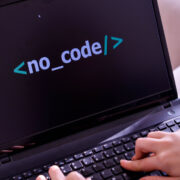 no code development on a computer.