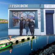 family inset on image of harbour.