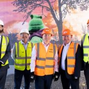 Men in hard hats and hi-vis jackets.