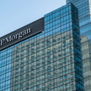 JP Morgan building in Hong Kong.