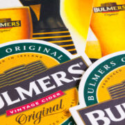 Bulmers Cider beermats.