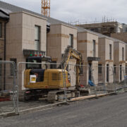 Housing development under construction in Greystones, Wicklow.