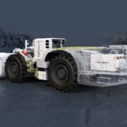 Heavy machinery powered by electric batteries.