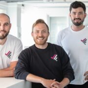 Three men in t-shirts.