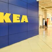 Entrance to an IKEA store.