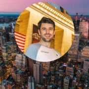 Man inset on image of Manhattan.