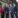 Two women and two men outside a Bank of Ireland branch.