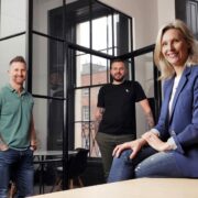 Two men and a woman.