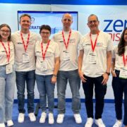 Group of people in white t-shirts.