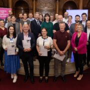 Group of SME businesses at the Bank of Ireland House of Lords in Dublin.