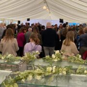 Inside the tent at Blas 2024.