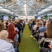 Audience at an event at NDRC in Dogpatch Labs.