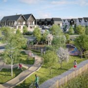 Artist impression of new Hollybrook estate in Portlaoise.
