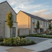 Brand new houses built in Luttrelstown, Dublin.