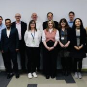 Large group of male and female agrifood innovators at UCD.