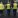 Three men wearing hi-vis jackets.