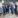 Four men standing on steps of a building in Limerick.
