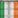A shipping container in Irish flag colours.
