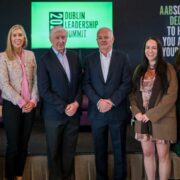 People attending leadership summit.