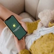 Kid holding a phone protected by Chirp technology.