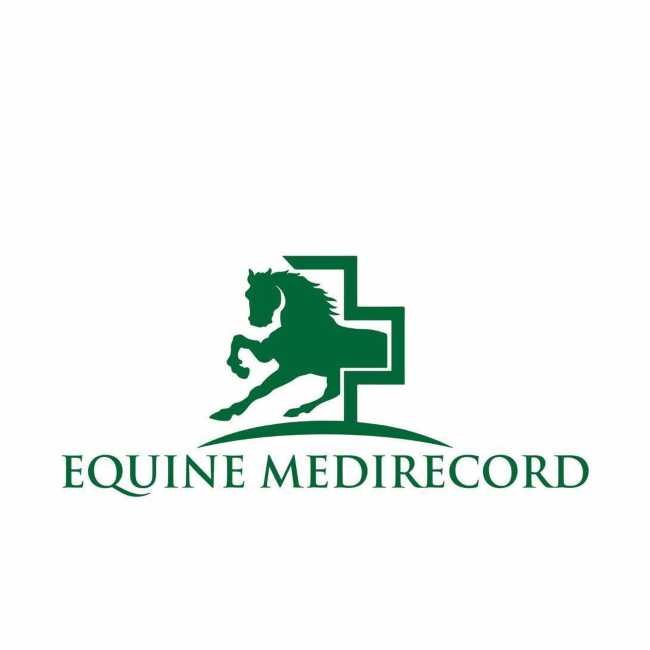 Equine MediRecord logo.