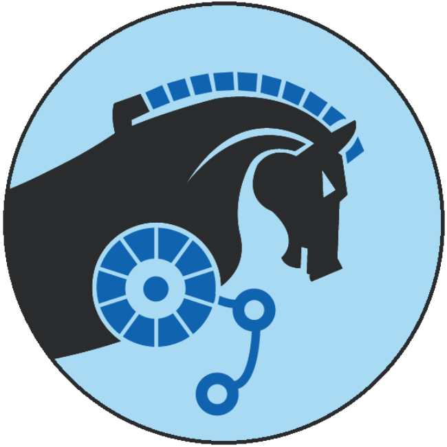 TrojanTrack logo.