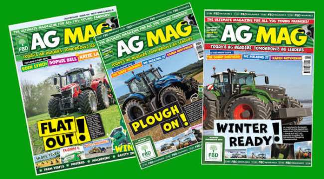 AG-MAG magazine covers.